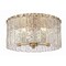 Z-Lite Glacier Flush Mount, 5-Light, 16.75 In.W x 8 In.H, Modern Gold/Clear 1943F16-MGLD - alternate 8